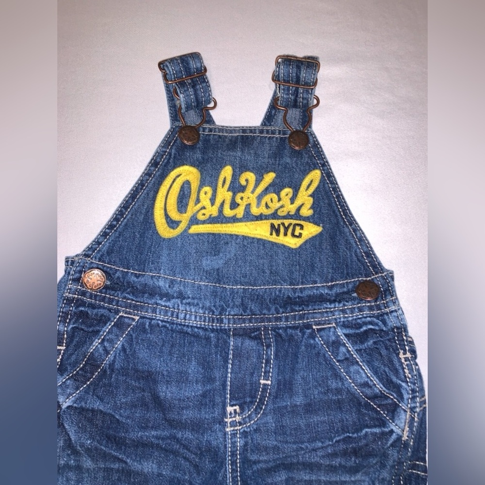 Vintage OshKosh B'gosh NYC Vestbak denim overalls